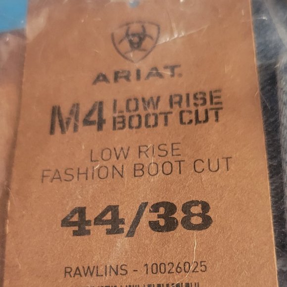 Ariat M4 Stretch Low Rise Bootcut LEGACY   44 x 38 - Picture 5 of 6